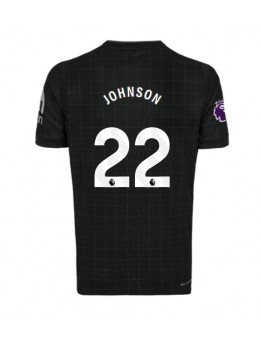 Tottenham Hotspur Brennan Johnson #22 Replika Borta Kläder 2025-26 Kortärmad